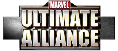 Marvel Ultimate Alliance logo for Playstation 2